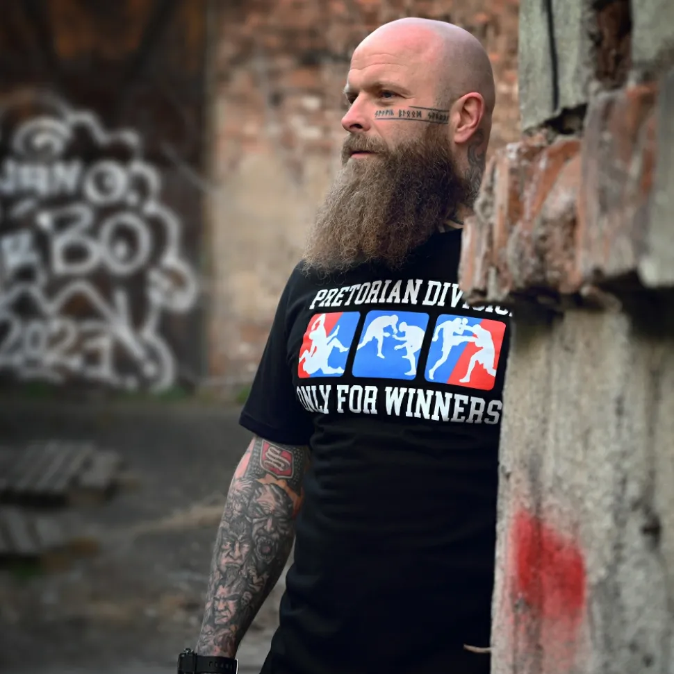 Koszulka Pretorian "Mixed Martial Arts" - czarna