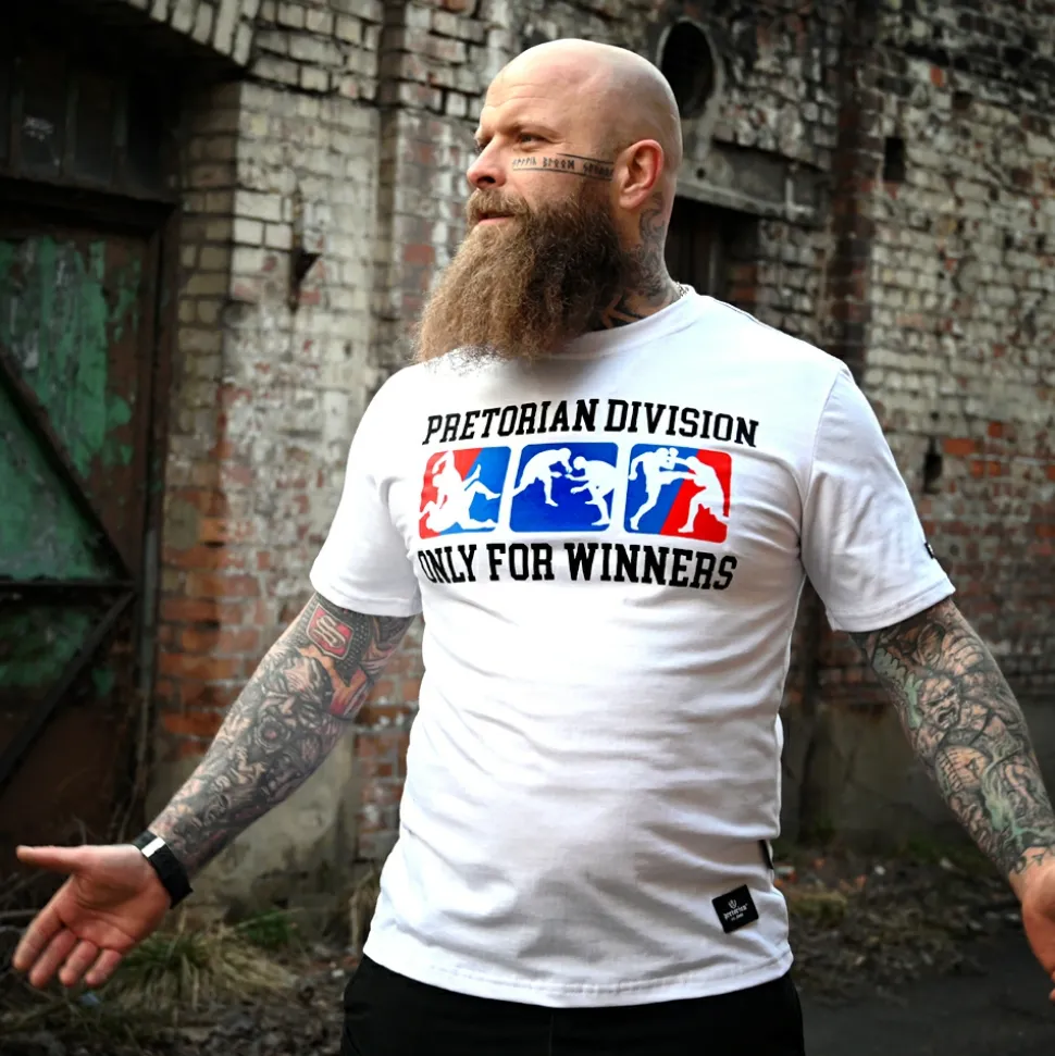 Koszulka Pretorian "Mixed Martial Arts" - biała