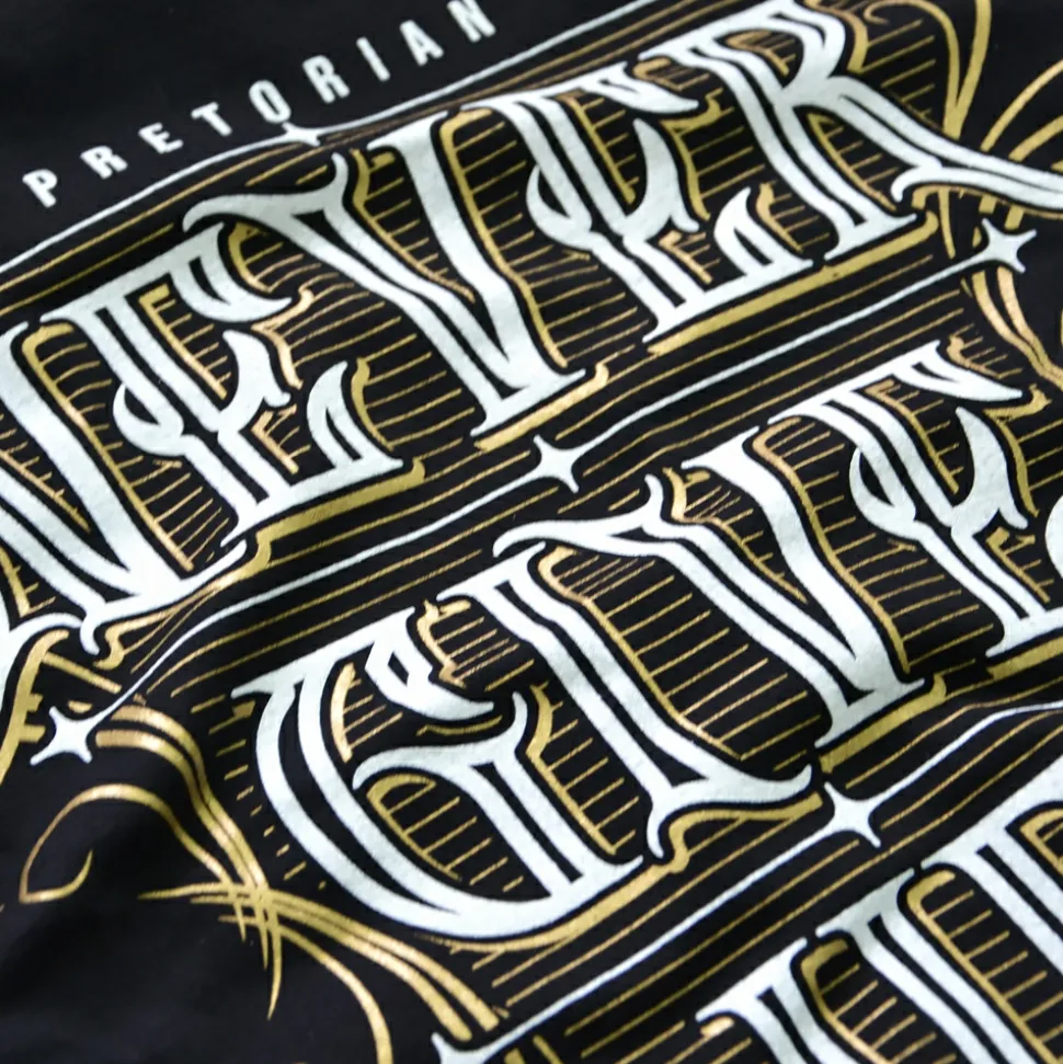 Koszulka Pretorian "Never give up"