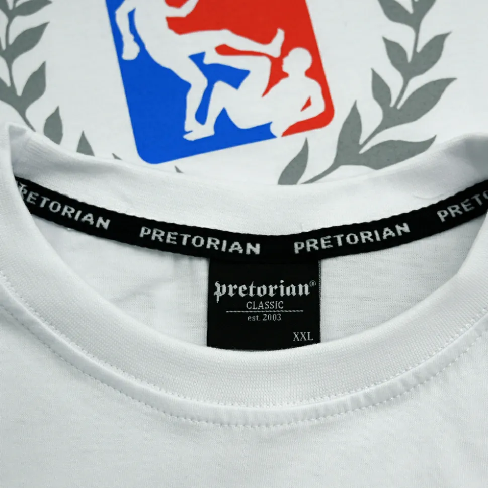 Koszulka Pretorian "No Holds Barred" - biała