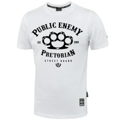 Koszulka Pretorian "Public Enemy" - biała