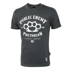 Koszulka Pretorian "Public Enemy" - grafitowa