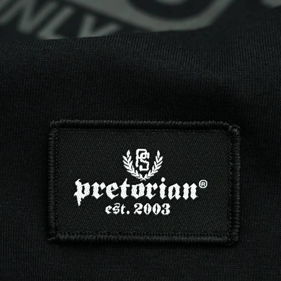 Koszulka Pretorian "Side" - czarno/czarna