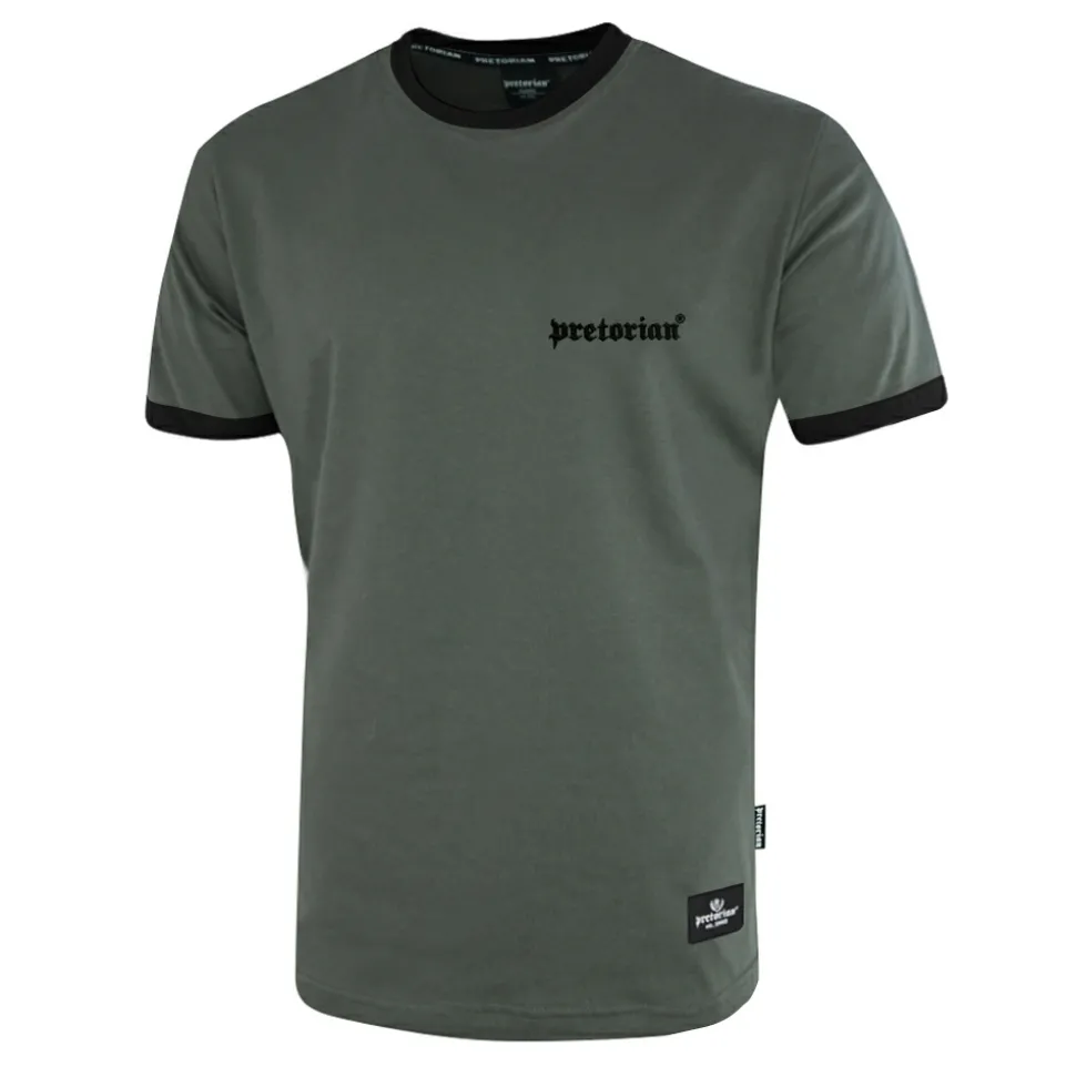 Koszulka Pretorian "Small Logo" - military khaki