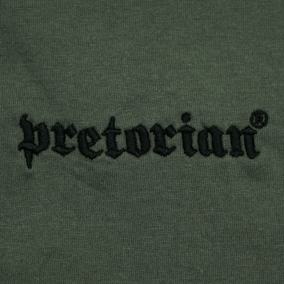 Koszulka Pretorian "Small Logo" - military khaki