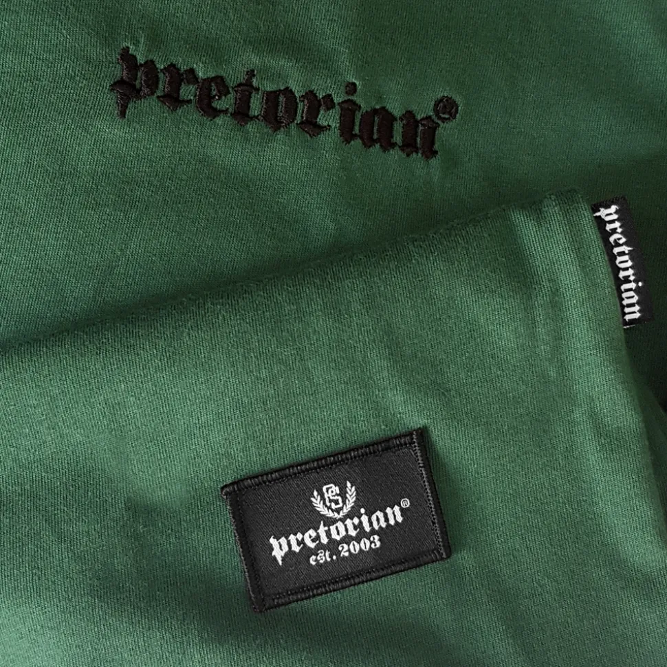 Koszulka Pretorian "Small Logo" - zielona