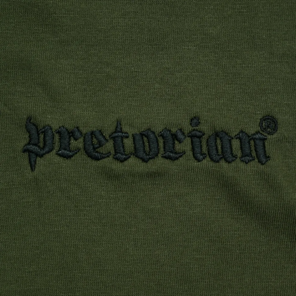 Koszulka Pretorian "Small Logo" - oliwkowa