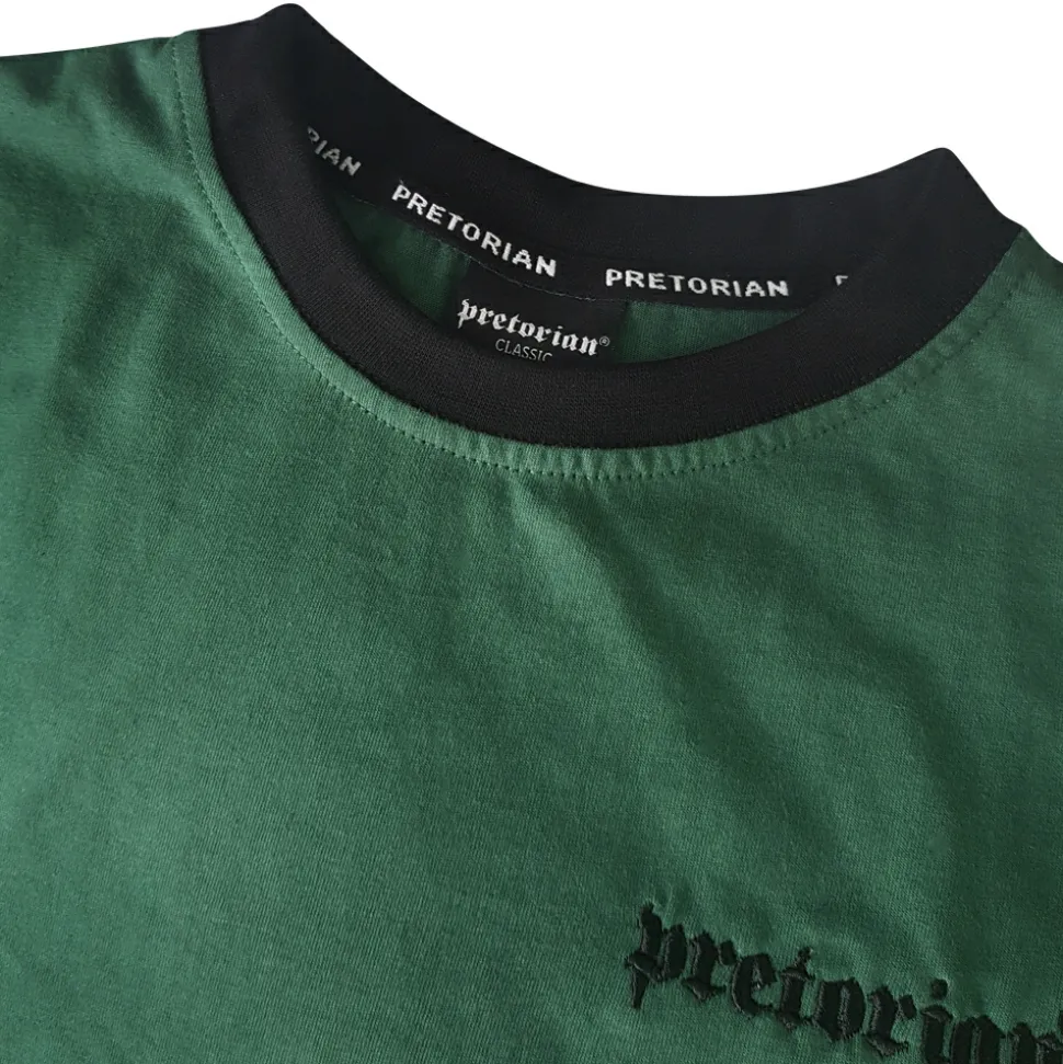 Koszulka Pretorian "Small Logo" - zielona