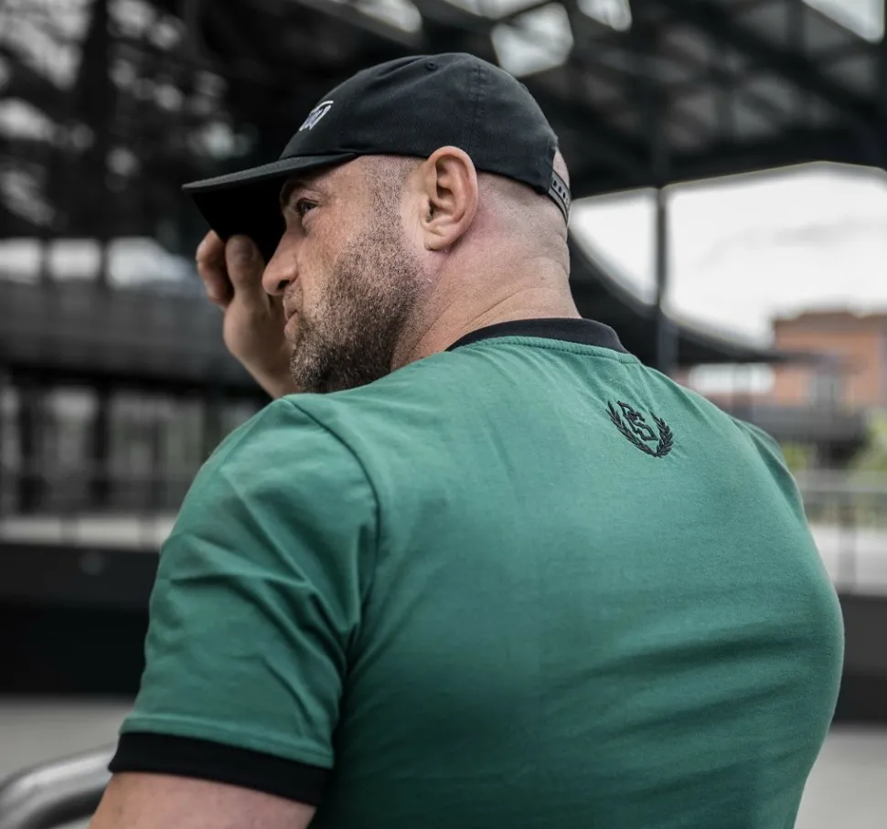 Koszulka Pretorian "Small Logo" - zielona