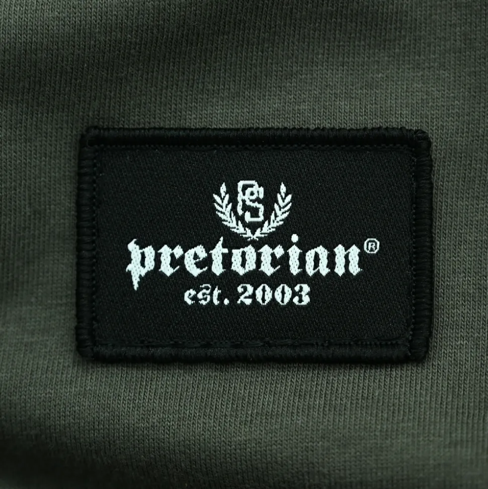 Koszulka Pretorian "Small Logo" - military khaki