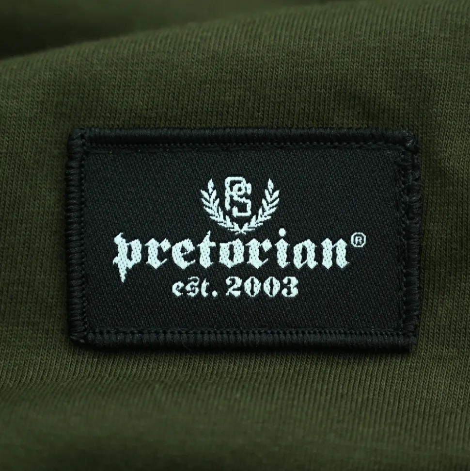 Koszulka Pretorian "Small Logo" - oliwkowa