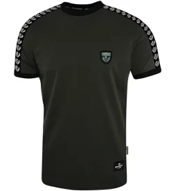 Koszulka Pretorian "Stripe" - brązowa