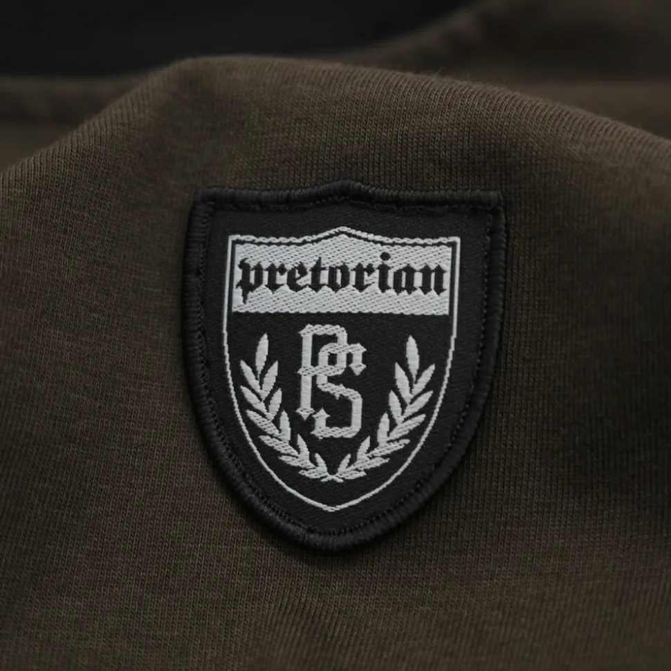 Koszulka Pretorian "Stripe" - brązowa