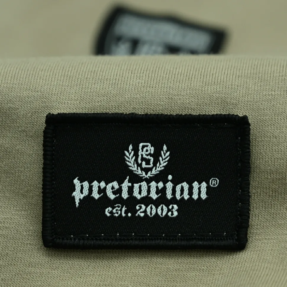 Koszulka Pretorian "Stripe" - piaskowa