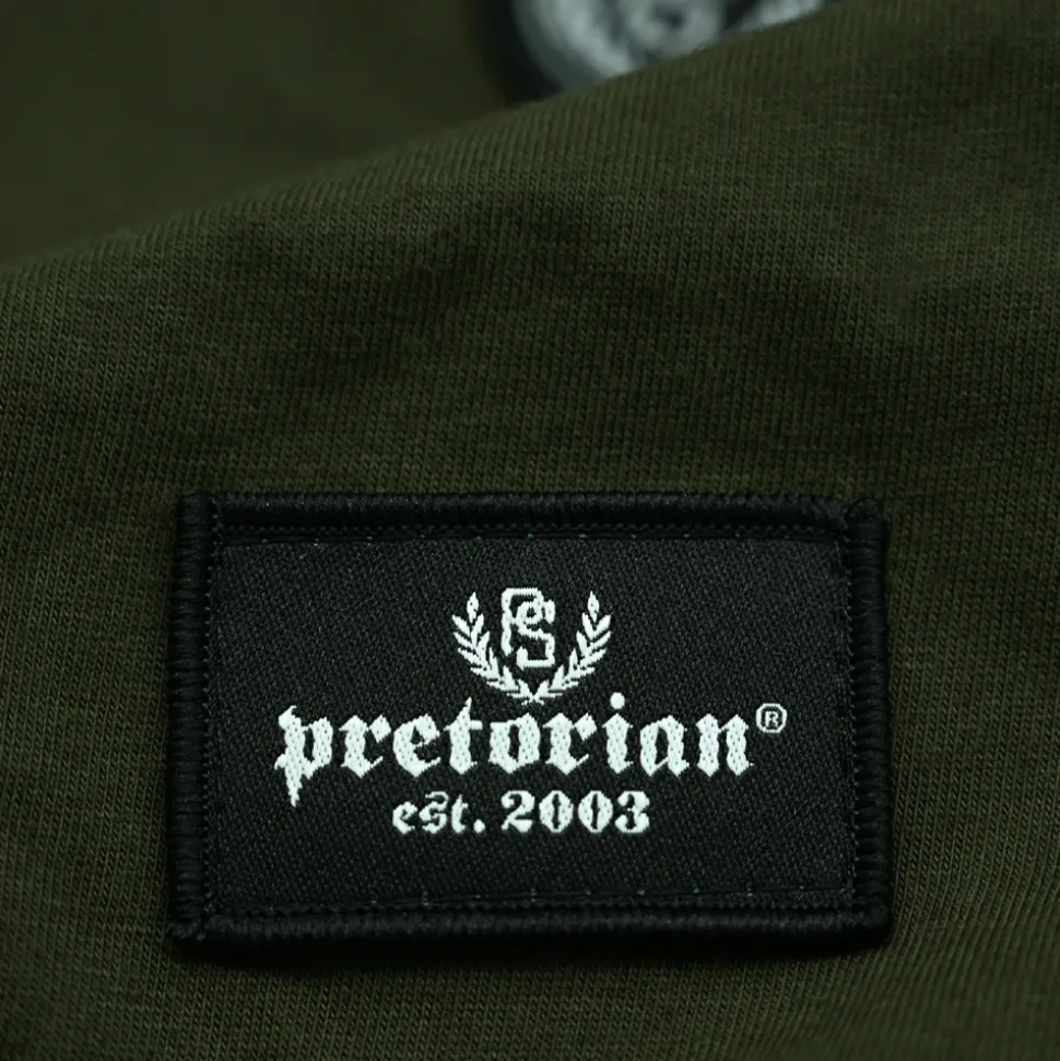 Koszulka Pretorian "Stripe" - oliwkowa