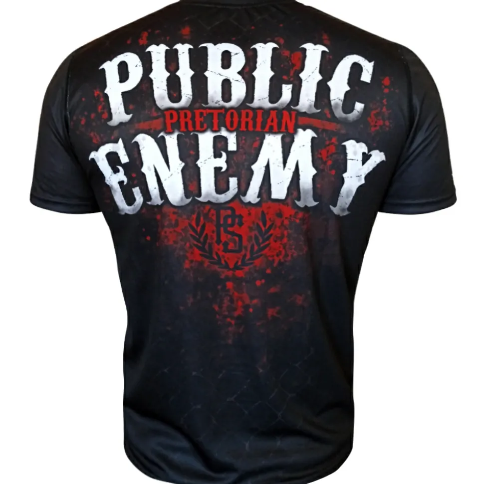 Koszulka sportowa MESH Pretorian "Public Enemy"