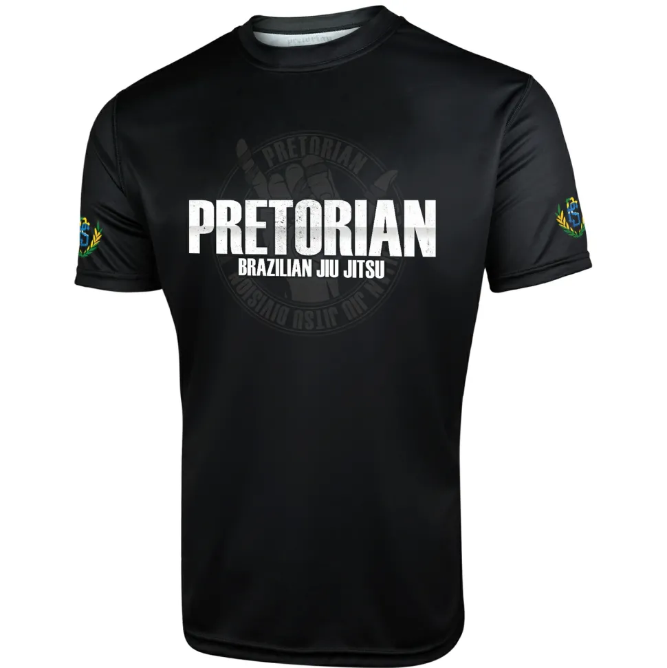 Koszulka sportowa MESH Pretorian "Brazilian Jiu Jitsu"