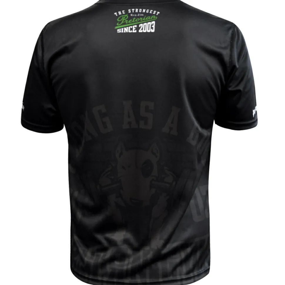 Koszulka sportowa MESH Pretorian "Strong as a Bull!"