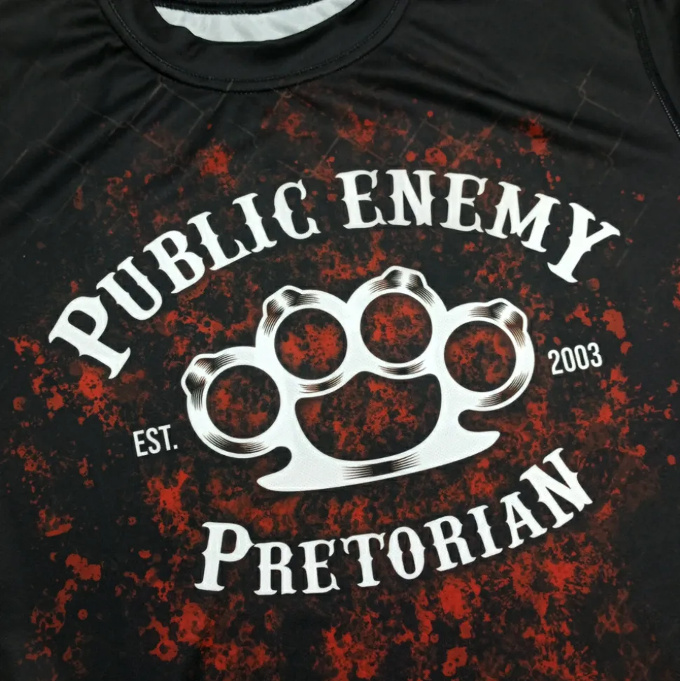 Koszulka sportowa MESH Pretorian "Public Enemy"