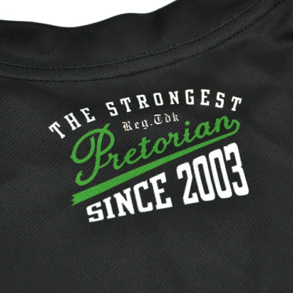 Koszulka sportowa MESH Pretorian "Strong as a Bull!"