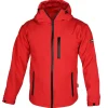 Kurtka softshell Pretorian "No Logo" - czerwona