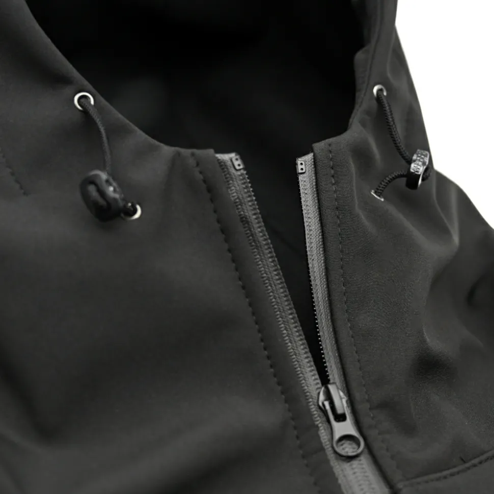 Kurtka softshell Pretorian "PS" - czarna