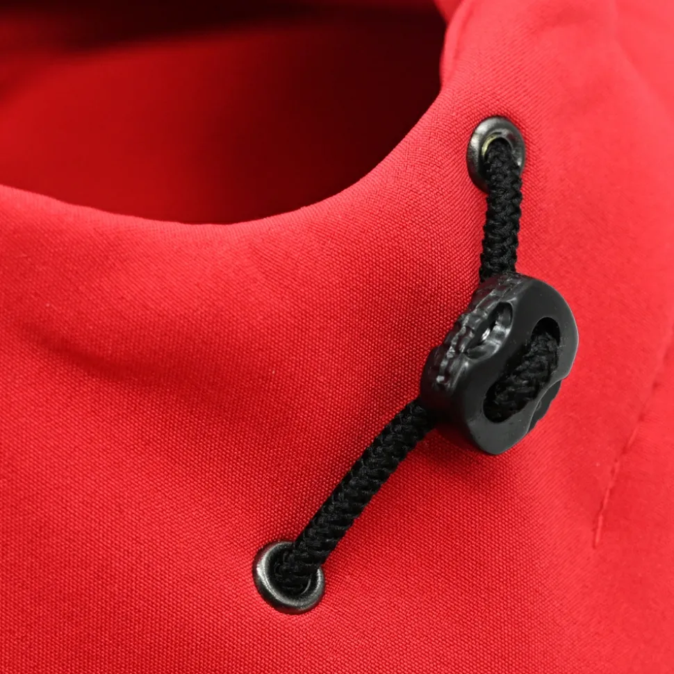 Kurtka softshell Pretorian "Black PS" - czerwona