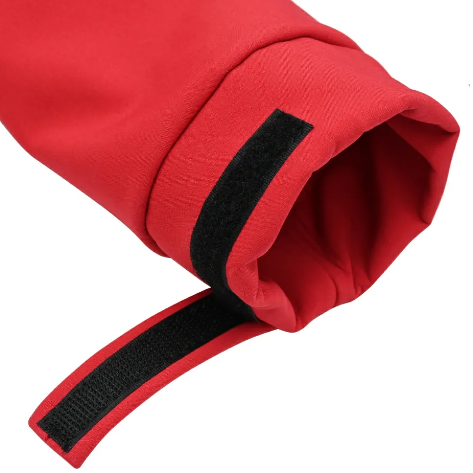 Kurtka softshell Pretorian "Black PS" - czerwona