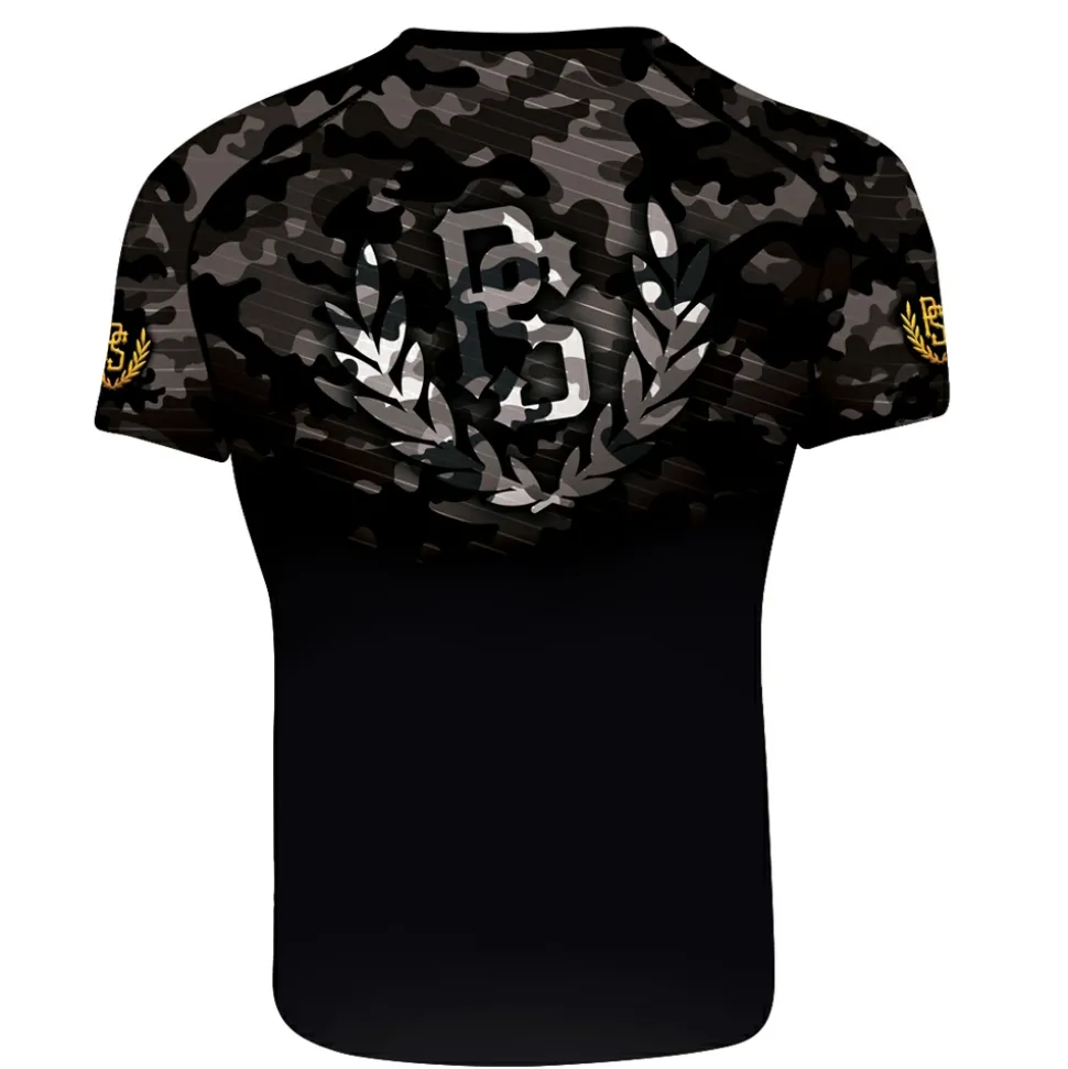Rashguard dziecięcy short sleeve Pretorian "Camo"