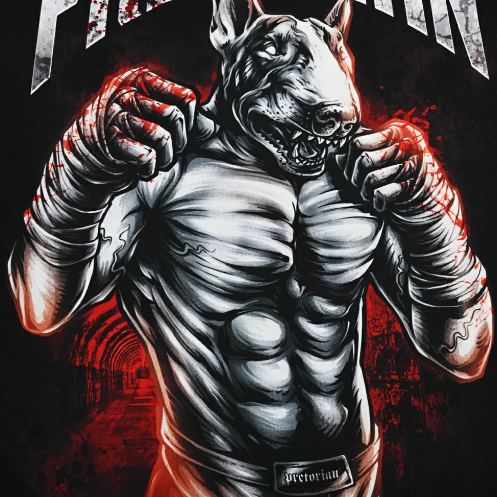 Rashguard long sleeve Pretorian "Knockout Maker"