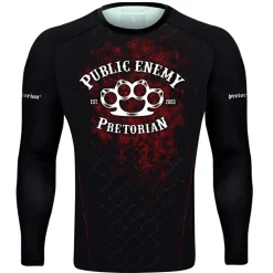 Rashguard longsleeve Pretorian "Public Enemy"