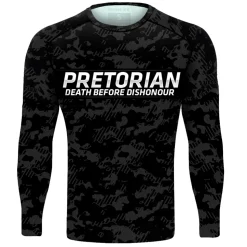 Rashguard longsleeve Pretorian "Grey Camo"