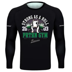 Rashguard longsleeve Pretorian "Strong as a Bull!"