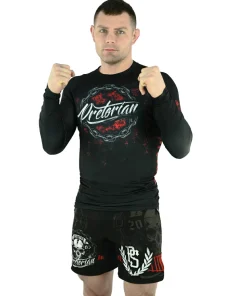 Rashguard longsleeve Pretorian "No Mercy"