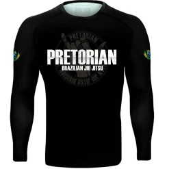 Rashguard longsleeve Pretorian "Brazilian Jiu Jitsu"