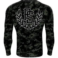 Rashguard longsleeve Pretorian "Khaki Camo"