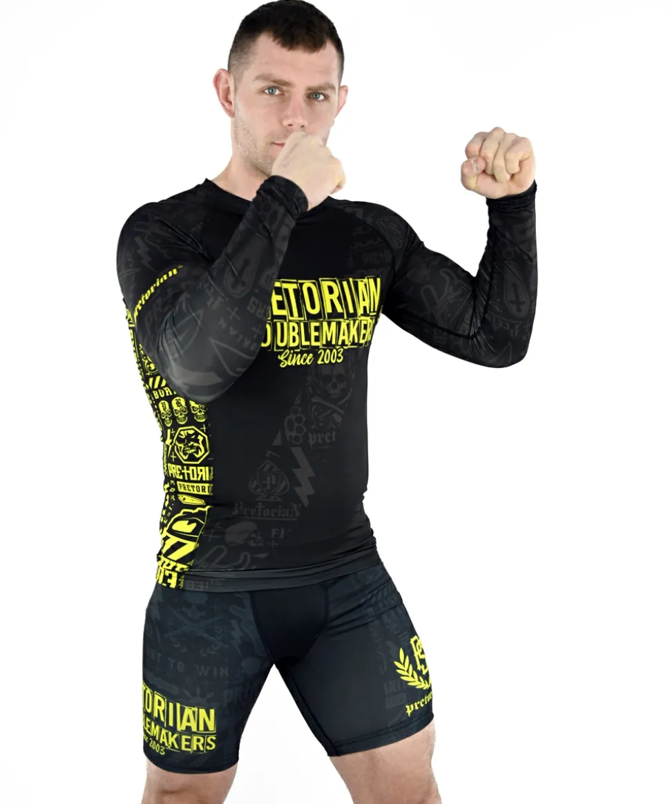 Rashguard longsleeve Pretorian "Troublemakers"