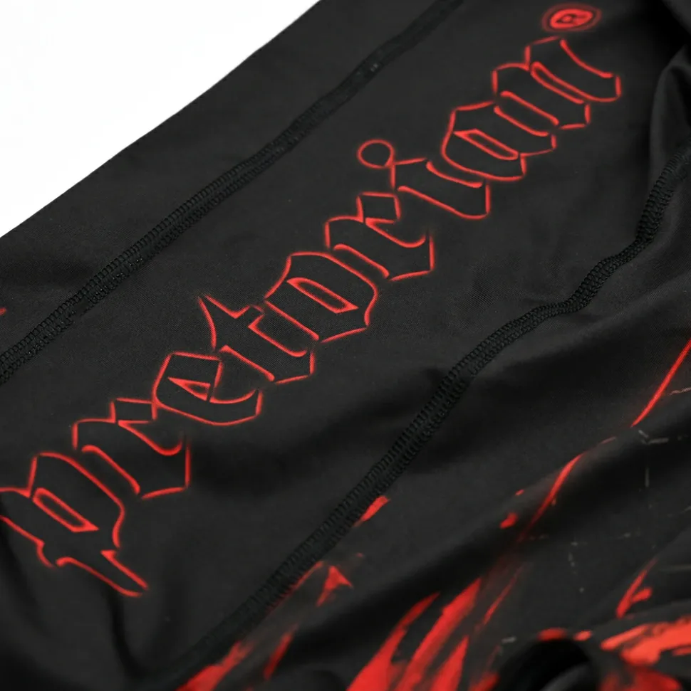 Rashguard longsleeve Pretorian "Red Splash"
