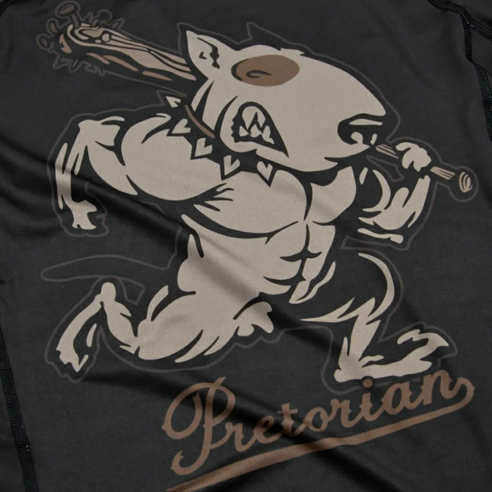 Rashguard longsleeve Pretorian "Run motherf*:)ker!"
