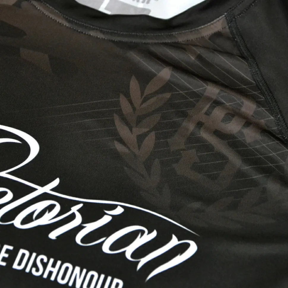 Rashguard longsleeve Pretorian "Death Before Dishonour"