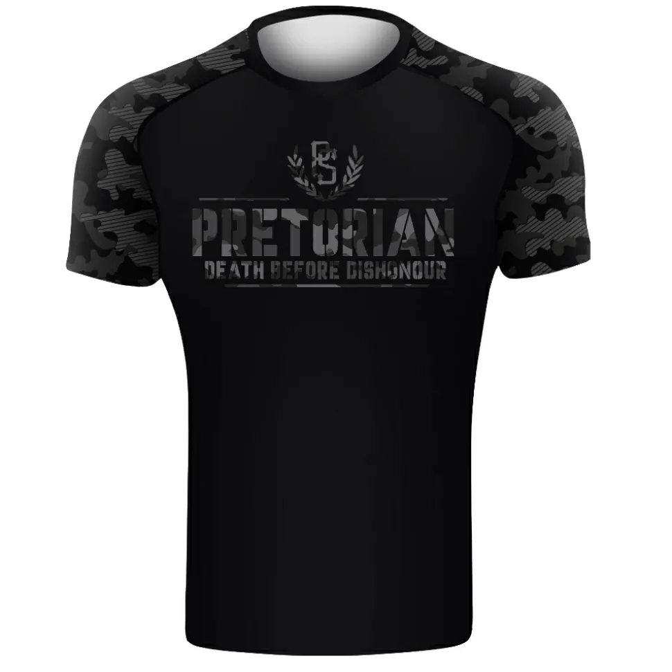 Rashguard short sleeve Pretorian "Camo"
