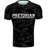 Rashguard short sleeve Pretorian "Grey Camo"