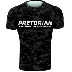 Rashguard short sleeve Pretorian "Grey Camo"