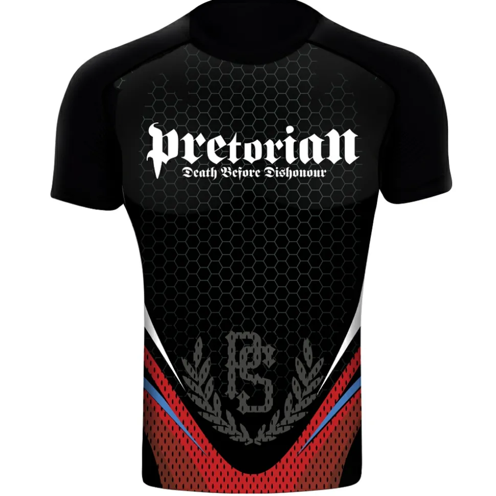 Rashguard short sleeve Pretorian "Slovensko"