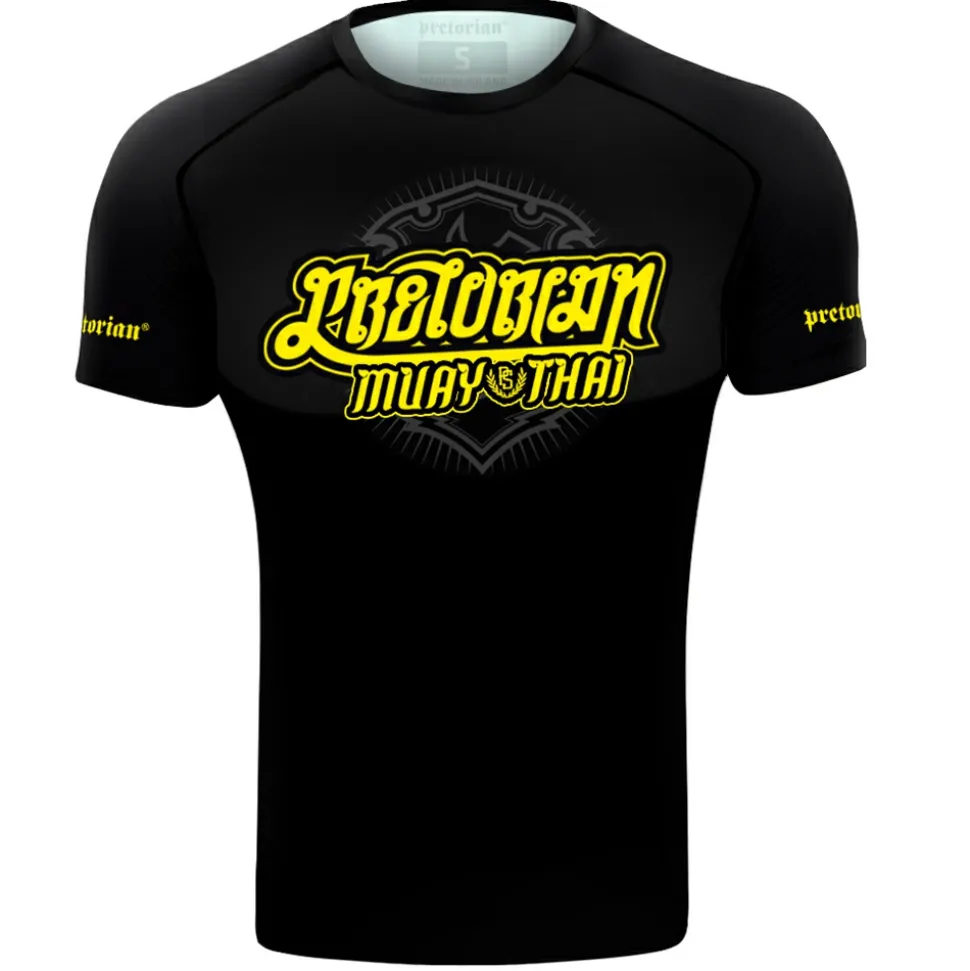 Rashguard short sleeve Pretorian "Muay Thai"