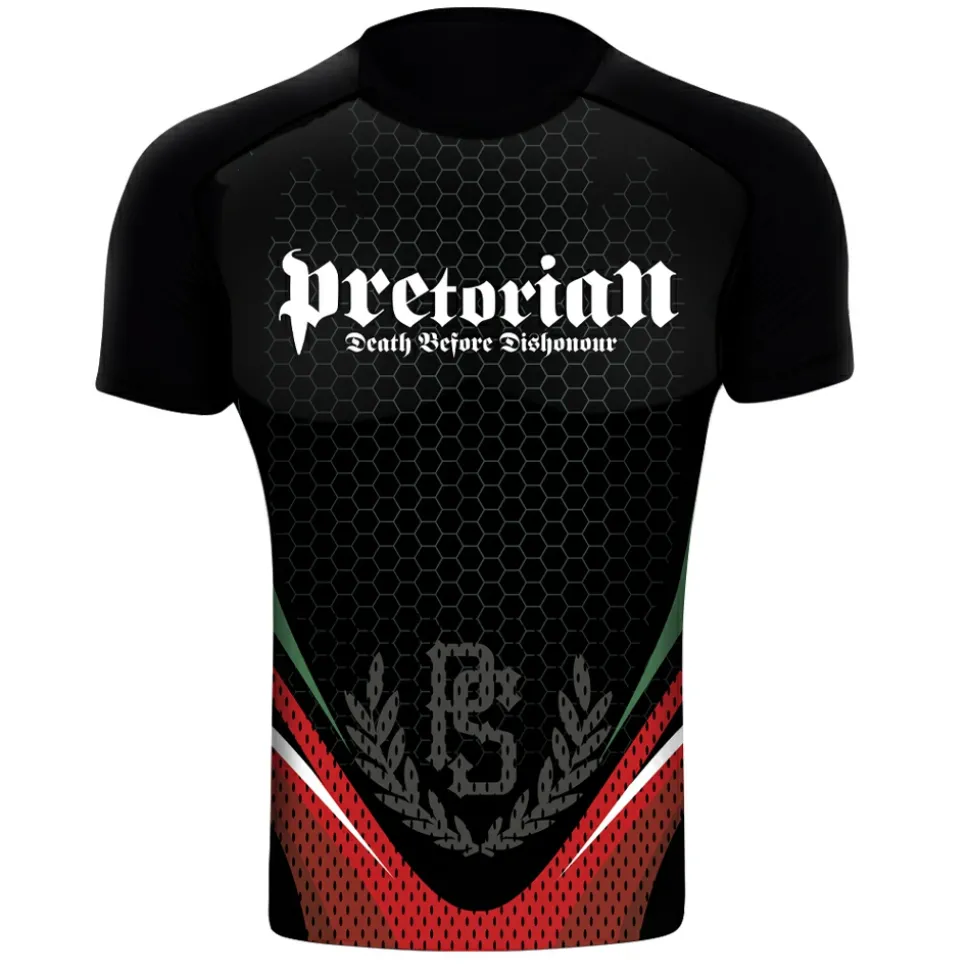 Rashguard short sleeve Pretorian "Magyarország"