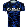 Rashguard short sleeve Pretorian "Blue Camo"