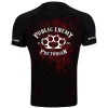 Rashguard short sleeve Pretorian "Public Enemy"