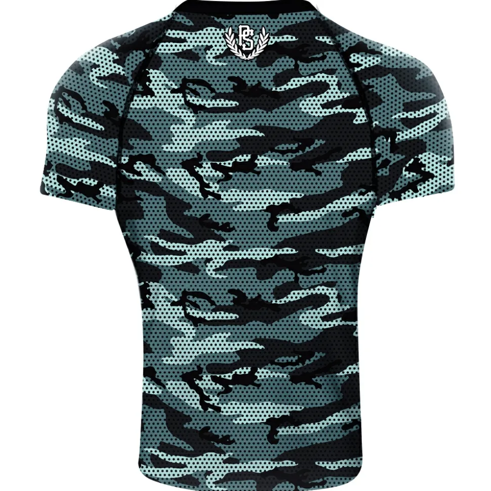 Rashguard short sleeve Pretorian "Urban Camo"