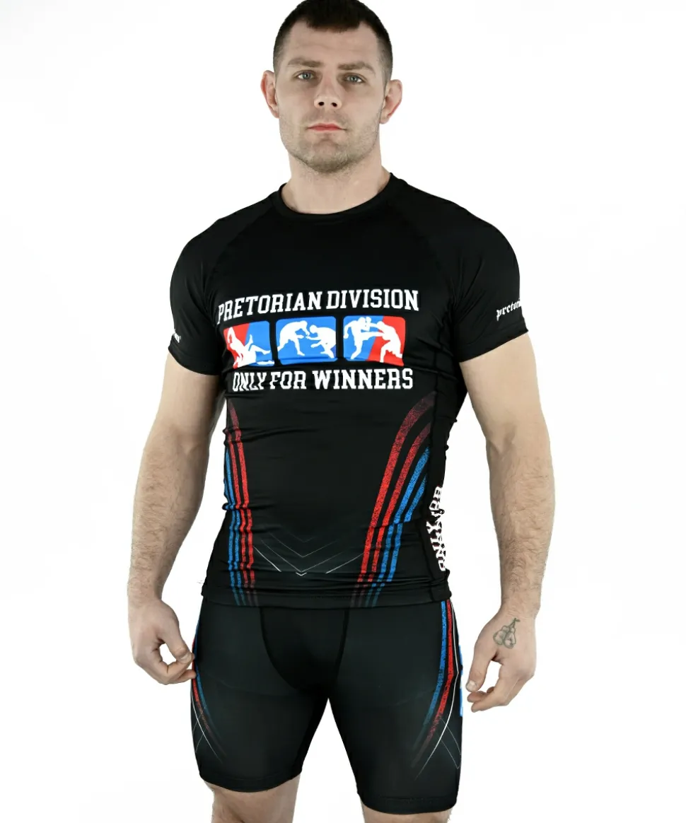Rashguard short sleeve Pretorian "Pretorian Division"